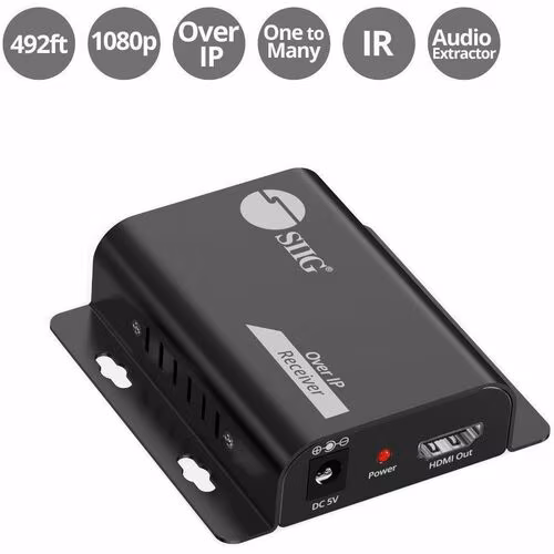 HDMI OVER IP EXTENDER WITH IR - HDMI OVER IP EXTENDER WITH IR - 150